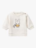 Benetton Baby Bunny Applique Sweatshirt, Cream