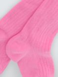 John Lewis Kids' Ribbed Tights, Pink