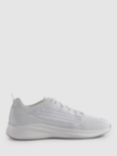 Reiss Adison Flyknit Runners, White