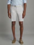 Reiss Wicket Casual Chino Shorts, Ice Grey