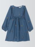 John Lewis Kids' Embroidered Denim Dress