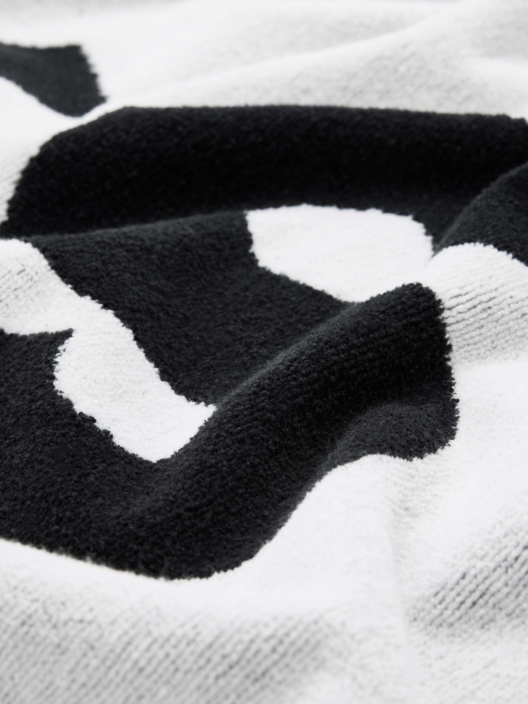 Buy AllSaints Tierra Towel, White/Black Online at johnlewis.com