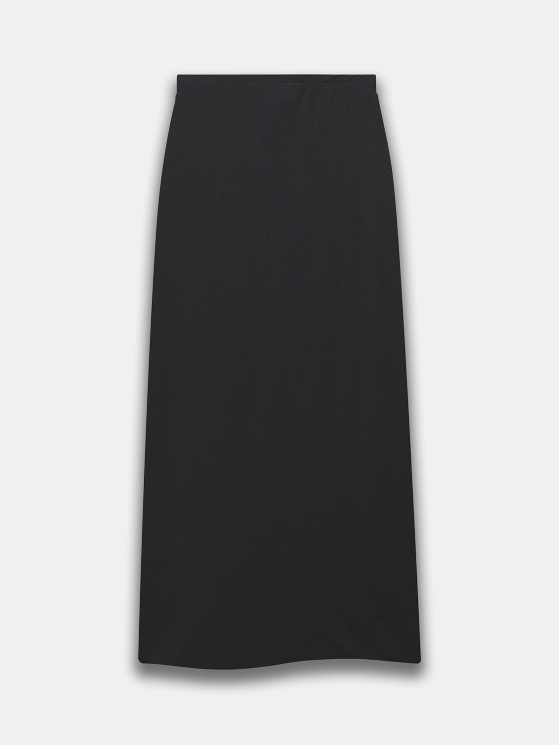 Mint Velvet Jersey Tube Maxi Skirt, Black, XS