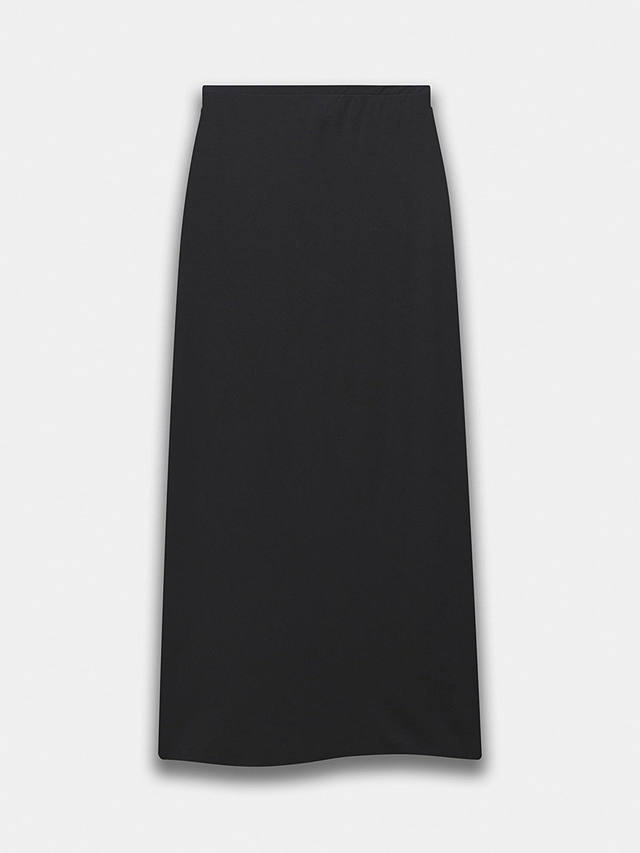 Mint Velvet Jersey Tube Maxi Skirt, Black