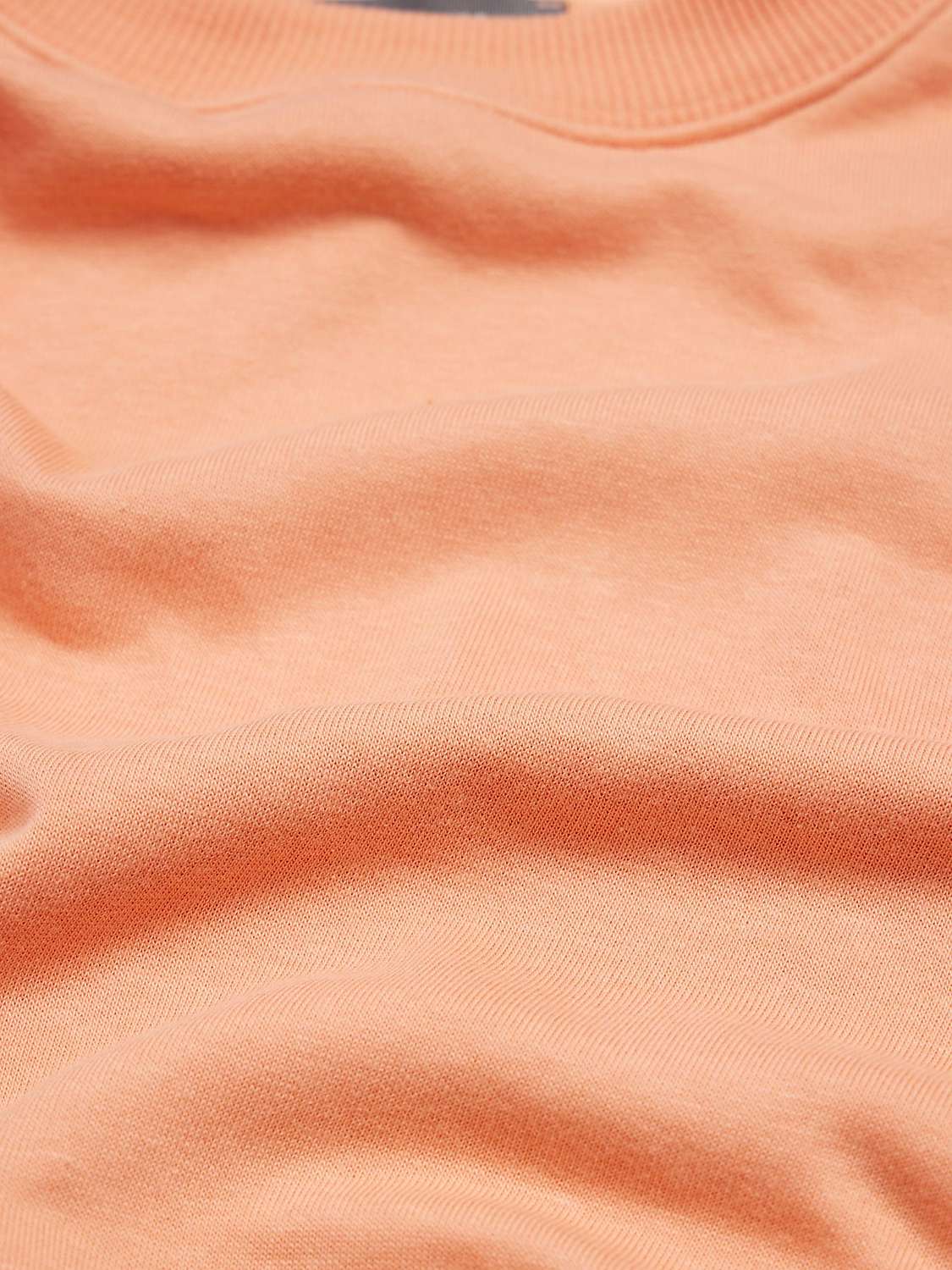 Buy Mint Velvet Blouson Cotton Top, Orange Online at johnlewis.com