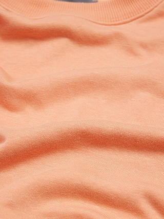 Mint Velvet Blouson Cotton Top, Orange
