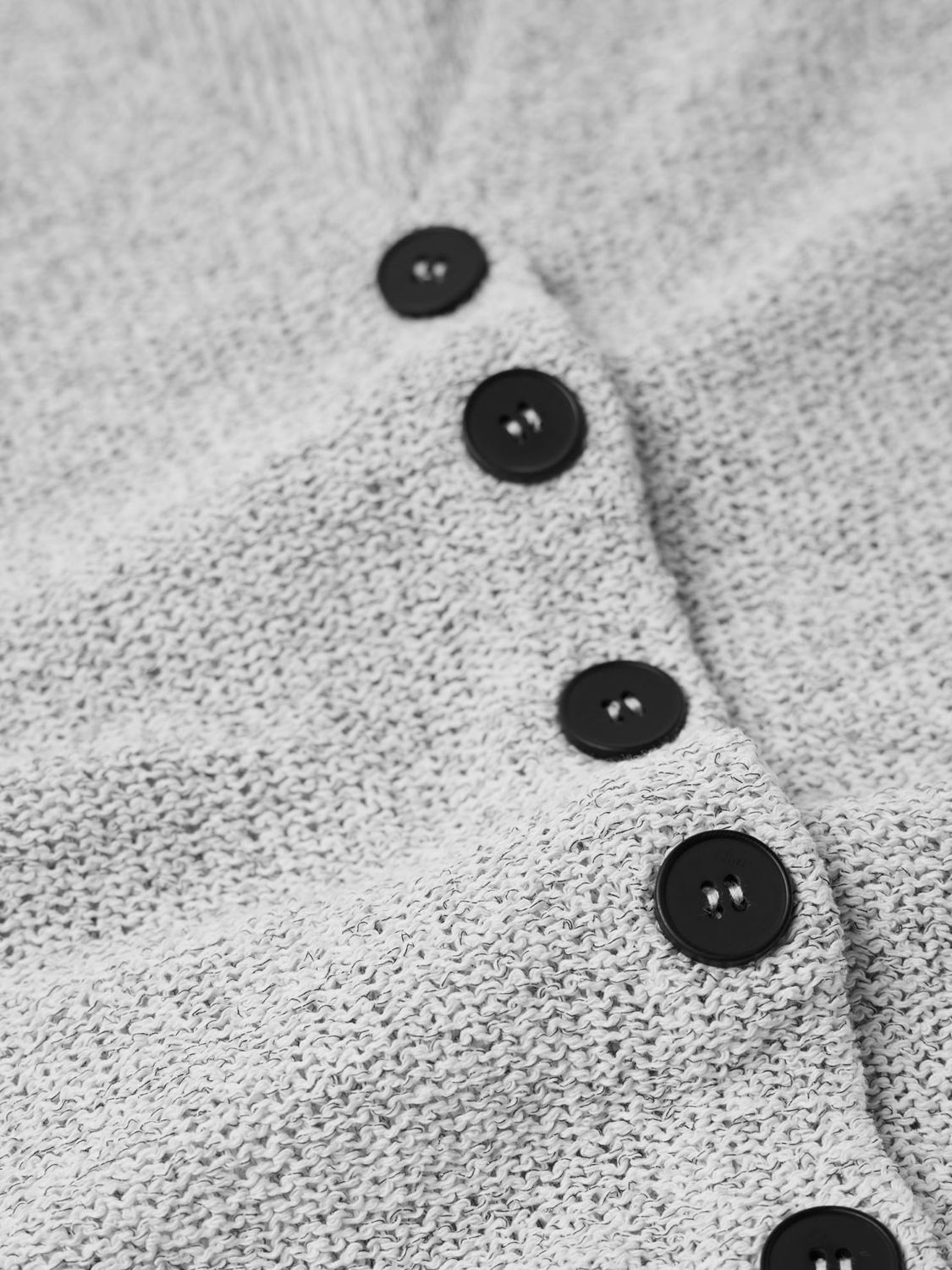 Mint Velvet Knitted Cotton Blend Waistcoat, Natural, XS