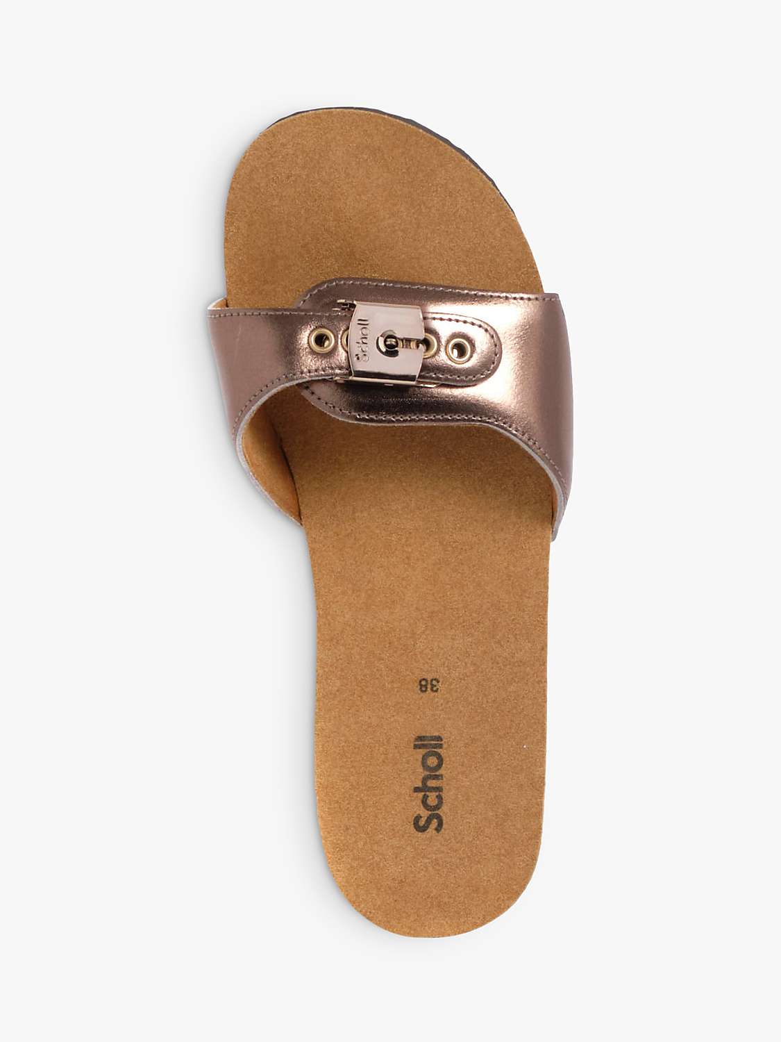Buy Scholl Pescura Cork Heel Sandals Online at johnlewis.com