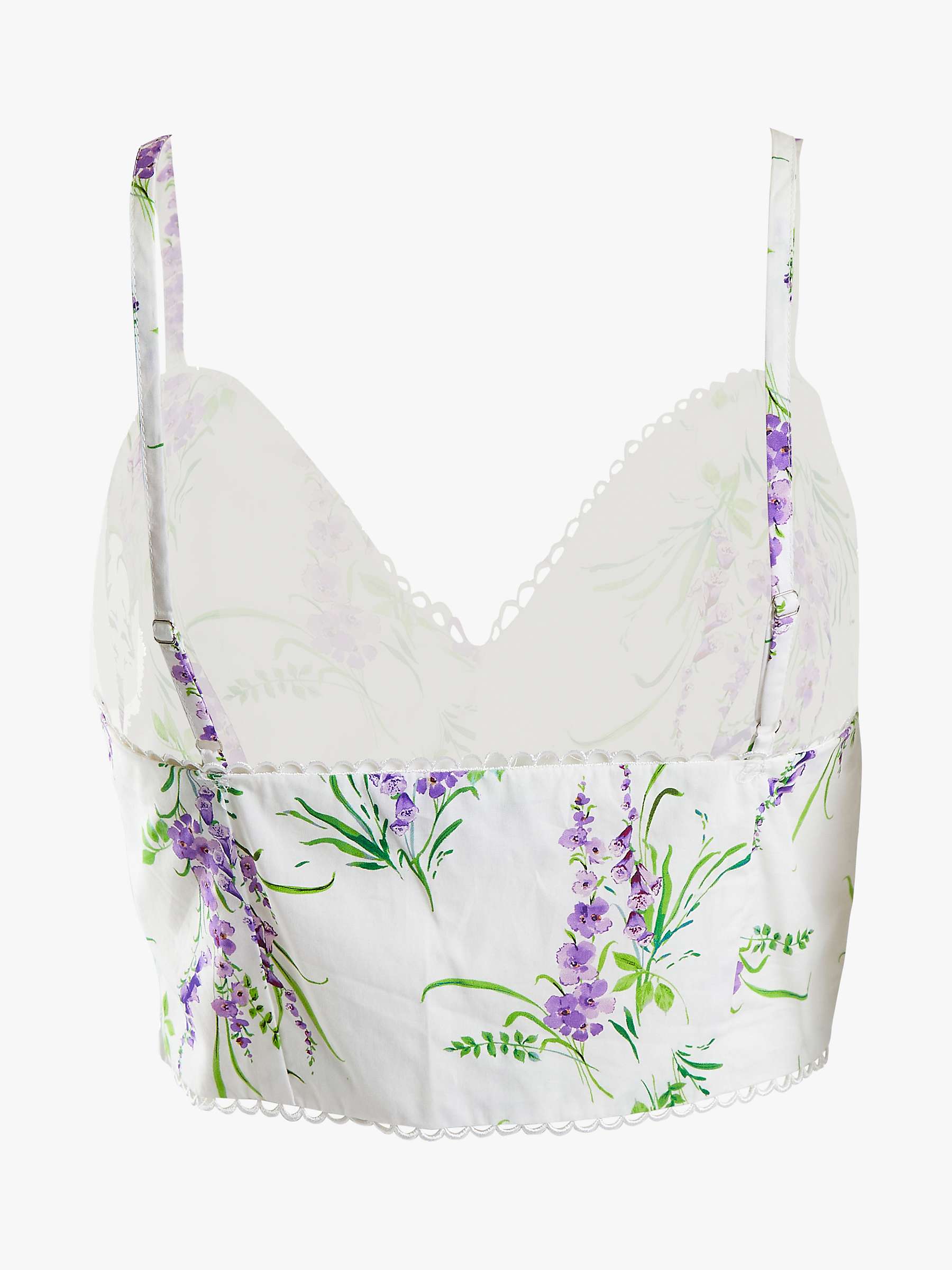 Buy True Decadence Madisyn Floral Print Top, Lilac Bouquet Floral Online at johnlewis.com