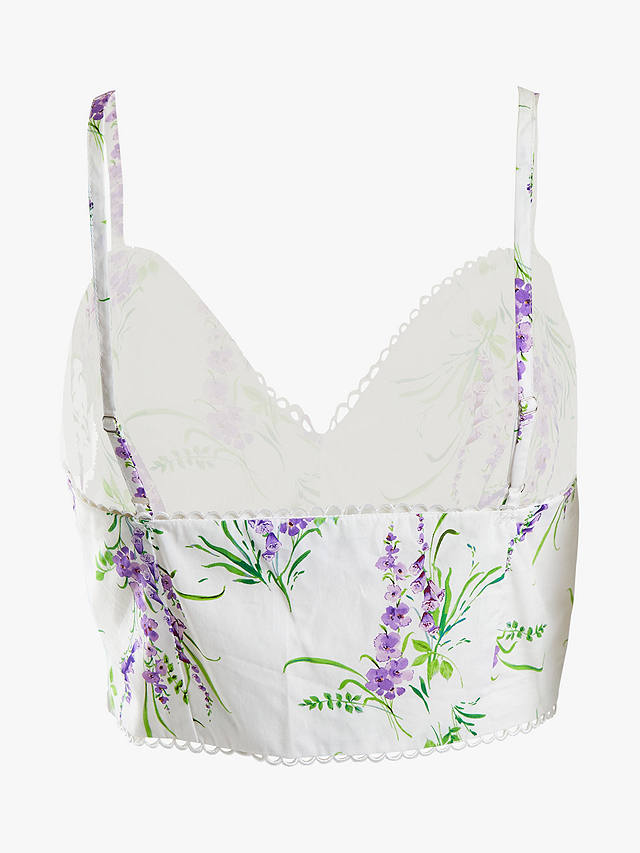 True Decadence Madisyn Floral Print Top, Lilac Bouquet Floral