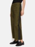 Jigsaw Side Seam Trousers, Khaki