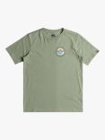 Quiksilver Kids' Lots of Rights Cotton Flannel T-Shirt, Sea Spray