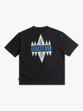 Quiksilver Kids' Geo Organic Cotton T-Shirt, Black