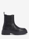 Barbour International Milla Leather Chelsea Boots, Black
