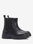 Barbour International Milla Leather Chelsea Boots, Black