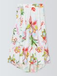 Olivia Rubin Tessa Floral Skirt, White/Multi