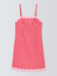 Olivia Rubin Ariana Gingham Mini Dress, Red