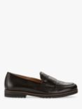 Gabor Elder Wide Fit Leather Loafers, Black