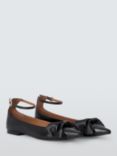 John Lewis Hibicus Feature Bow Smart Ballerina Pumps