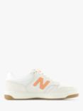 New Balance 480 Leather Trainers, Sea Salt