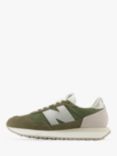 New Balance 237 Trainers, Khaki/Silver