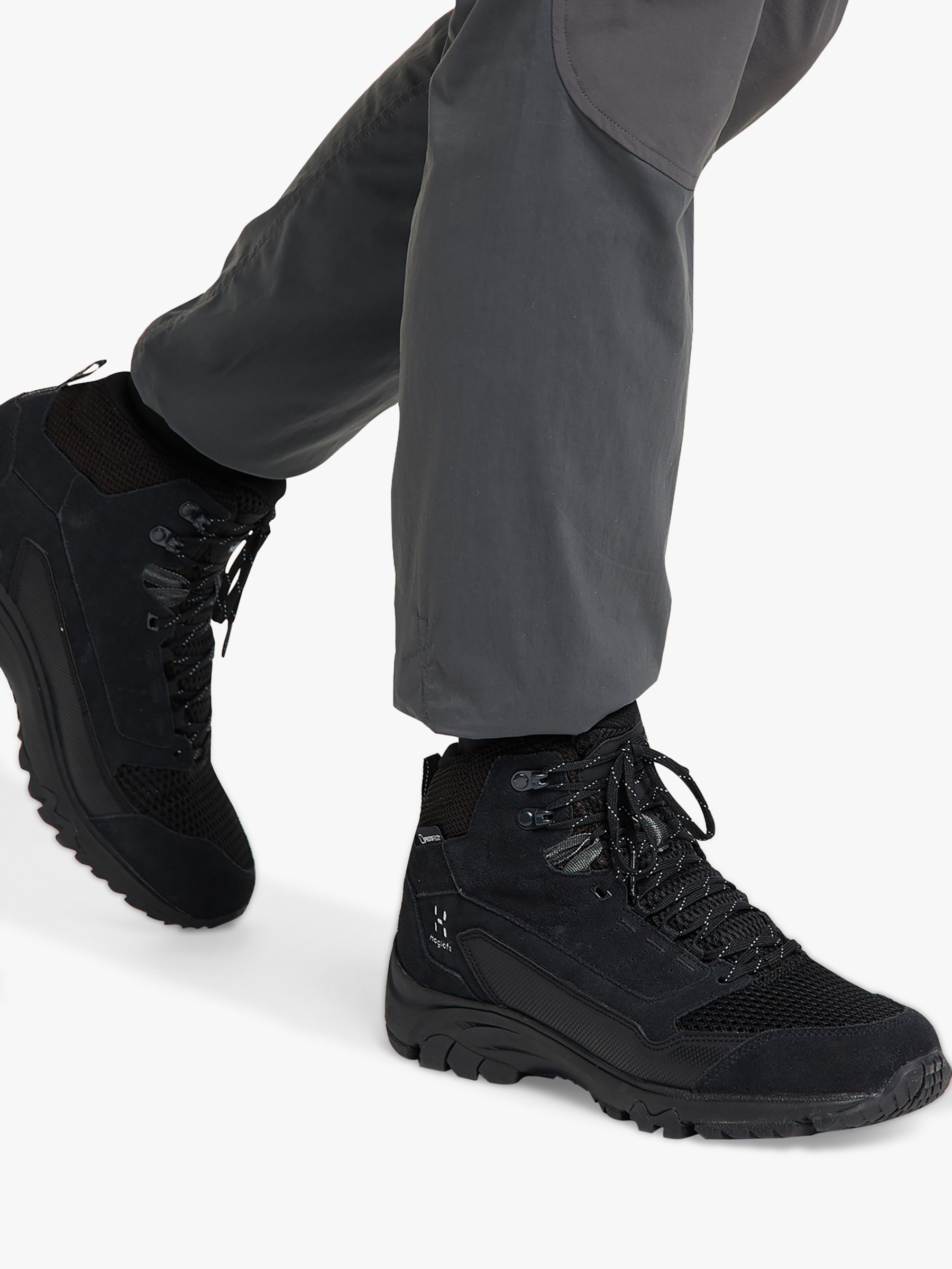 Buy Haglöfs Skuta Mid Proof Men Walking Boots, Black Online at johnlewis.com