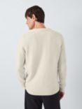 Kin Asymmetric Knit Jumper, Silver Birch