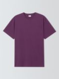 Kin Logo Cotton T-Shirt, Deep Purple