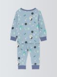 John Lewis ANYDAY Baby Space Pyjamas, Blue