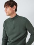 Kin Cotton Milano Half-Zip Jumper, Urban Chic