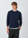 Kin Asymmetric Knit Jumper, Dark Sapphire, Dark Sapphire