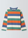 John Lewis Kids' Colour Block Stripe Top, Multi