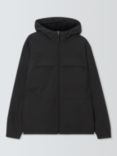 John Lewis ANYDAY Ripstop Hooded Anorak, Black