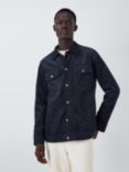 John Lewis ANYDAY Cotton Cord Trucker Shacket, Parisian Nights