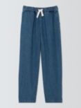 John Lewis ANYDAY Boy's Denim Pull On Trousers, Denim Blue