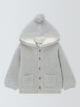 John Lewis Baby Knitted Hooded Cardigan