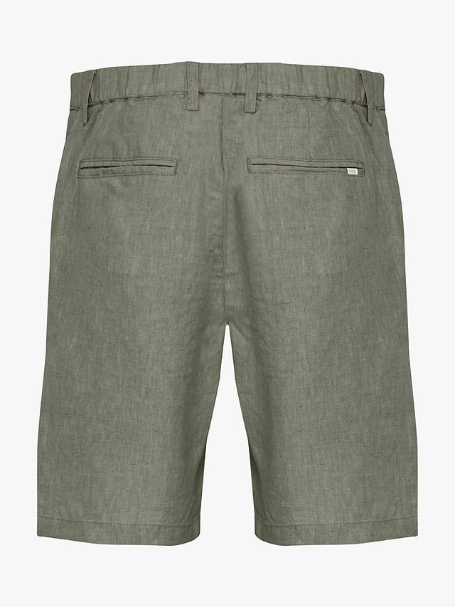 Casual Friday Pandrup Linen Shorts, Agave Green