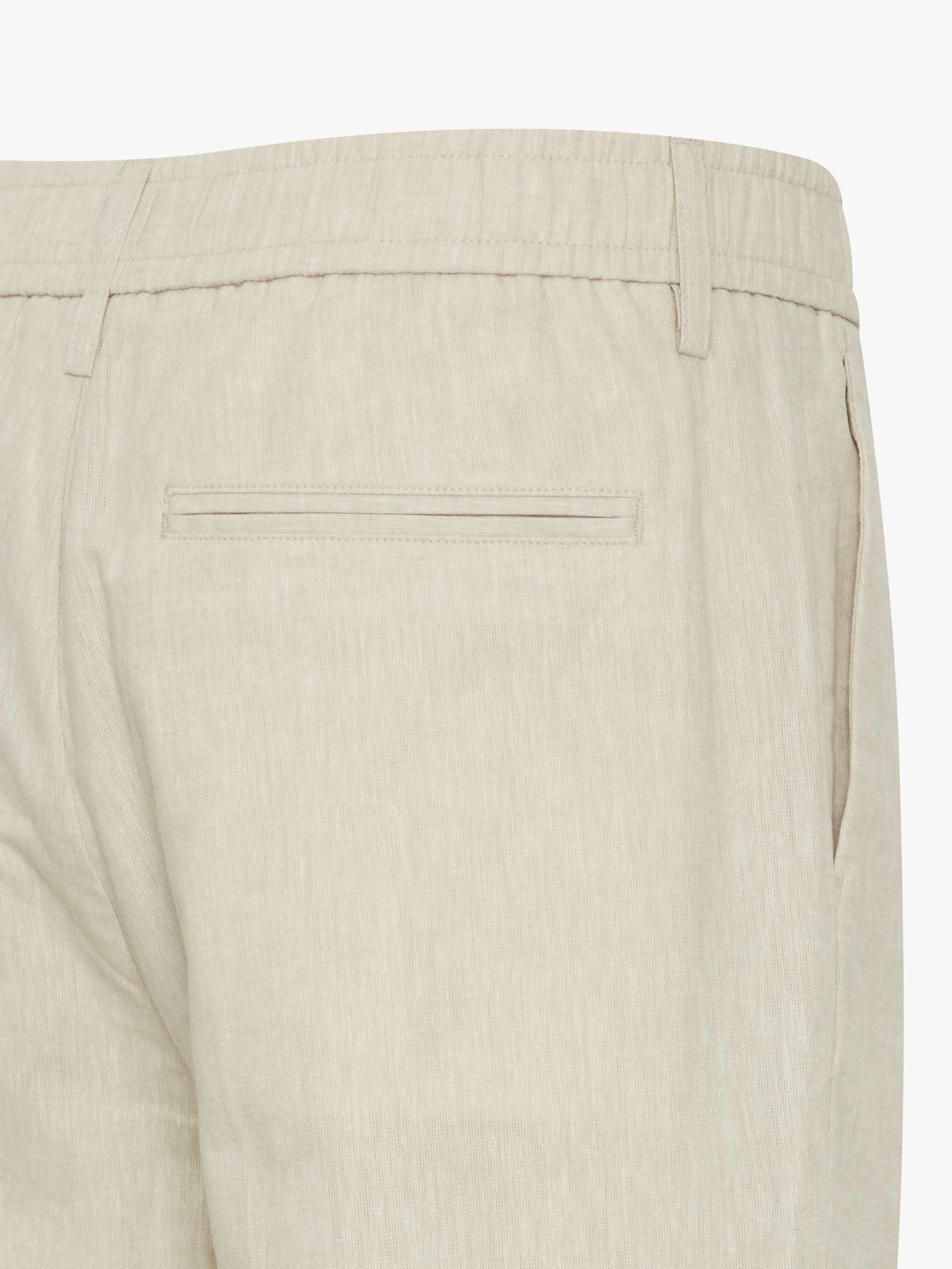 Buy Casual Friday Marc Relaxed Fit Pleated Linen Trousers Online at johnlewis.com
