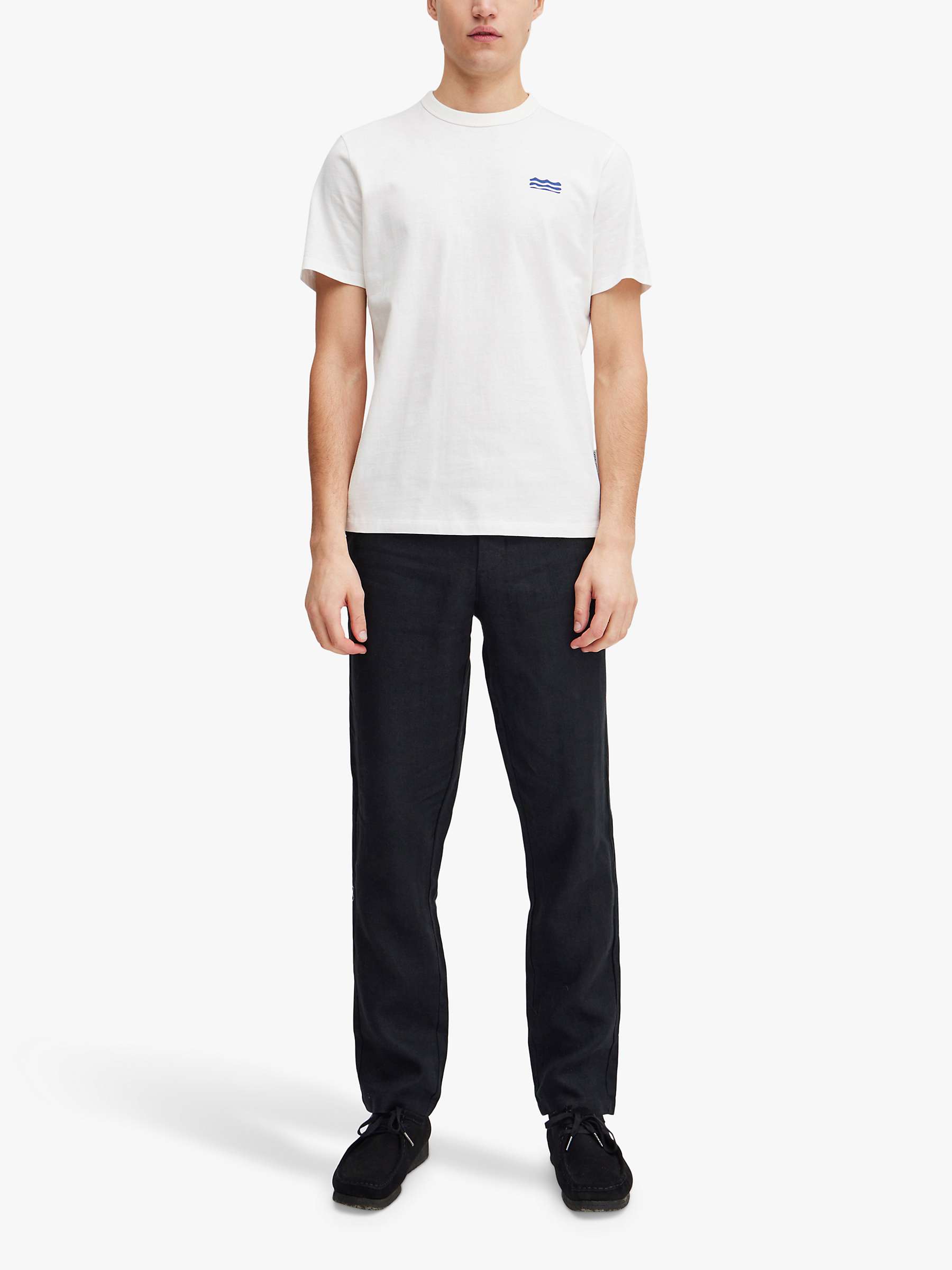 Buy Casual Friday Pandrup Regular Fit Linen Trousers Online at johnlewis.com