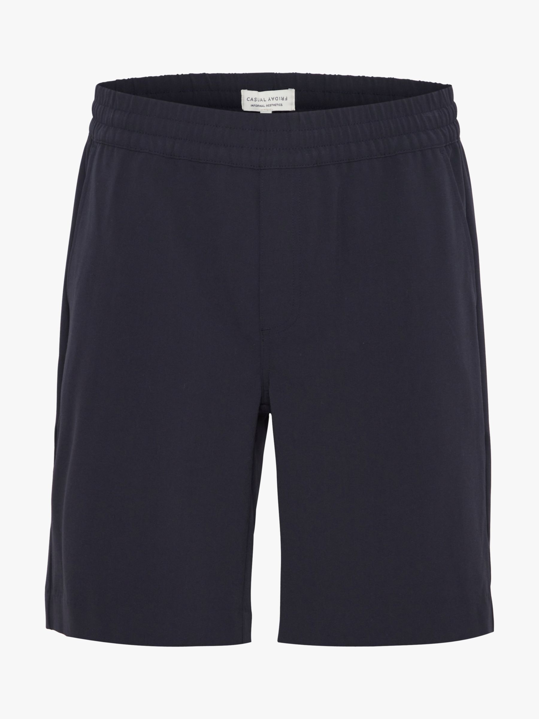Buy Casual Friday Samsos Comfort Stretch Shorts, Dark Navy Online at johnlewis.com