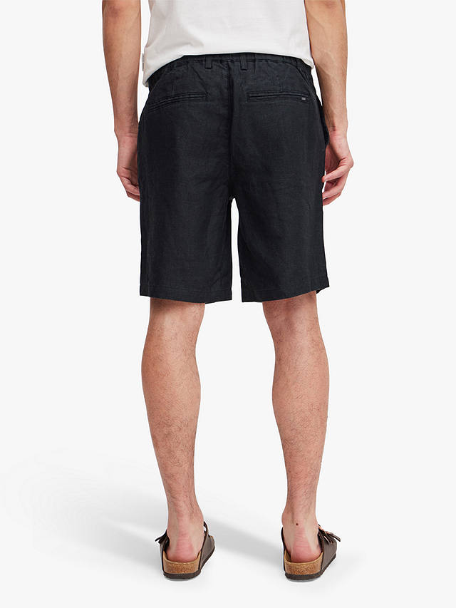 Casual Friday Pandrup Linen Shorts, Black