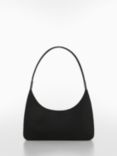 Mango Cindy Shoulder Bag, Black