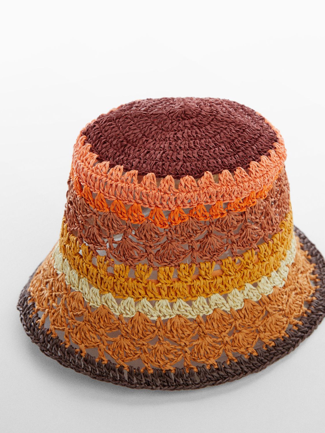 Buy Mango Bucket Hat, Multi Online at johnlewis.com