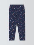 John Lewis Kids' Stars Leggings, Navy