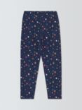 John Lewis Kids' Stars Leggings, Navy