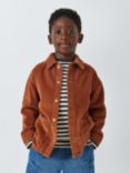 John Lewis ANYDAY Kids' Cord Shirt, Orange