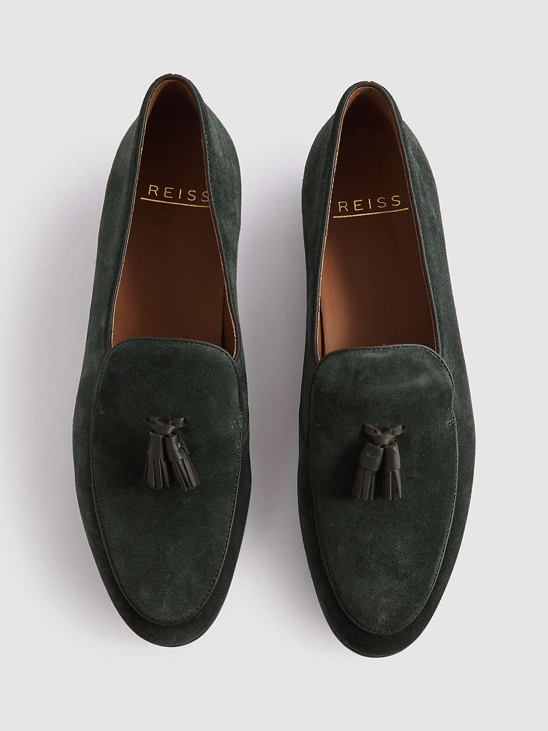 Buy Reiss Harry Leather Tassel Loafers Online at johnlewis.com
