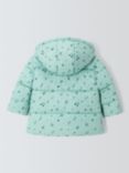 John Lewis Baby Acorn Flower Padded Jacket, Multi