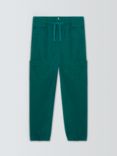 John Lewis ANYDAY Kids' Woven Cargo Joggers, Green