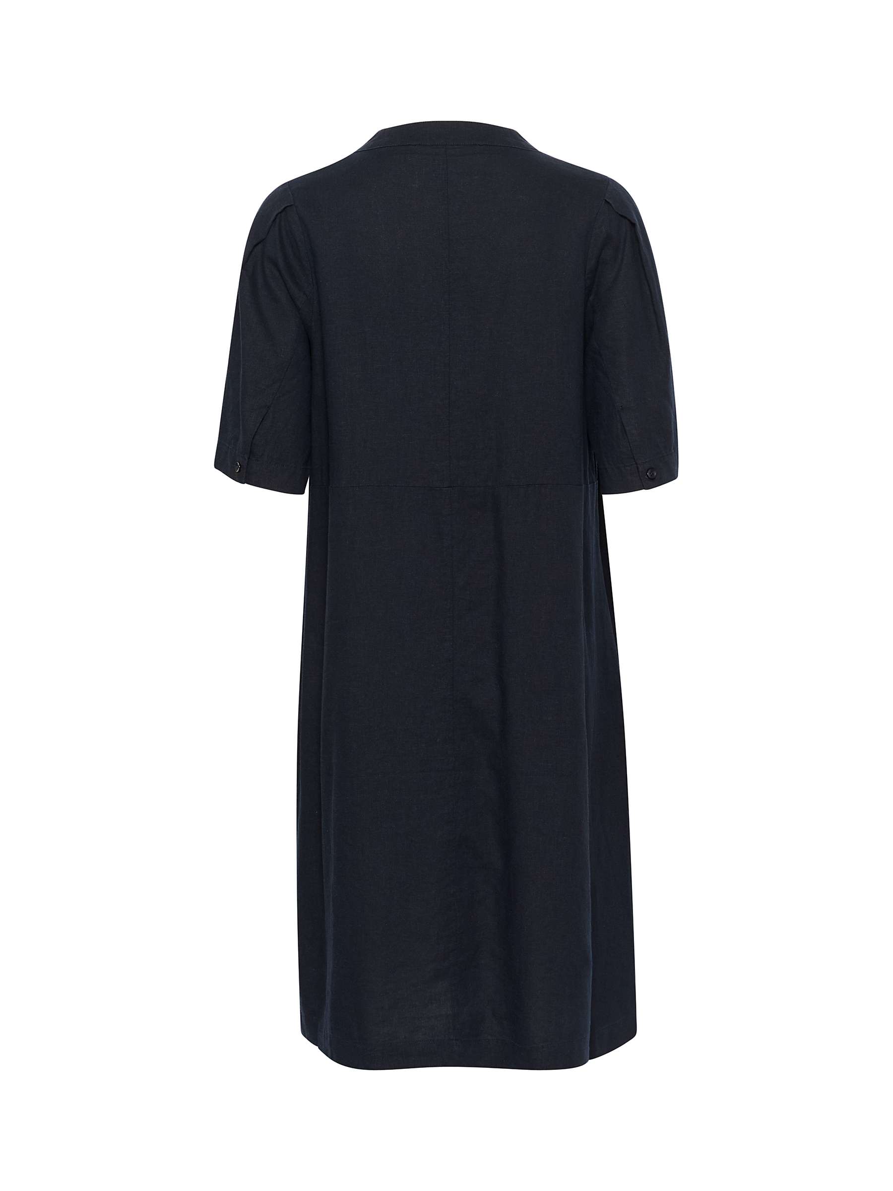 Buy InWear Ellie V-neck Short Sleeve Knee Length Dress, Marine Blue Online at johnlewis.com